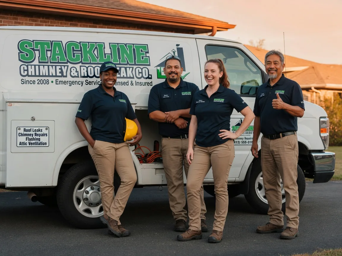 Chimney flashing repair company in Arlington, IL